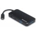 VERBATIM HUB 4 PUERTOS USB-C ALIMENTACION NTBK 99380