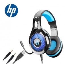 HP AUDIFONO GAMER ON EAR 1PLUG/2PLUG/MIC/USB/LUZ LED DHE-8010