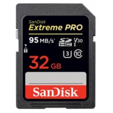 SANDISK MEMORIA SD 32GB/CLASS10/95MB/SDSDXXG32/EXTRE