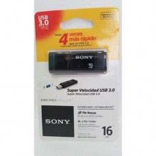 SONY PENDRIVE 16GB MICROVOULT USB 3.0 USM16X/B ECOFFICE