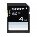 SONY TARJETA DE MEMORIA SDHC 4GB CLASS 4 SF-4N4