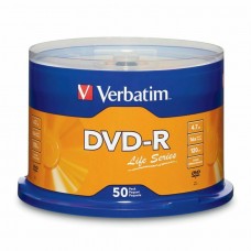 VERBATIM DVD-R 4.7GB 16X CAKE 50 UNID 97176 VERBATIM DVD-R 4.7GB 16X CAKE 50 UNID 97176