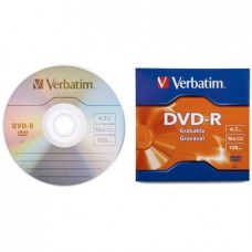VERBATIM DVD-R 4.7GB SOBRE CARTON UNIDAD 97323 VERBATIM DVD-R 4.7GB SOBRE CARTON UNIDAD 97323
