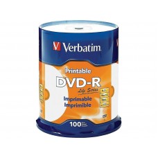 VERBATIM DVD-R 4.7GB 120MIN 16X IMPRIMIBLE CAKE 100UNIDADES 98491 ECOFFICE VERBATIM DVD-R 4.7GB 120MIN 16X IMPRIMIBLE CAKE 100UNIDADES 98491 ECOFFICE