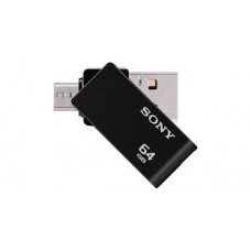 SONY PENDRIVE DUO OTG 64GB USB A MICRO USB USM64SA2B ECOFFICE